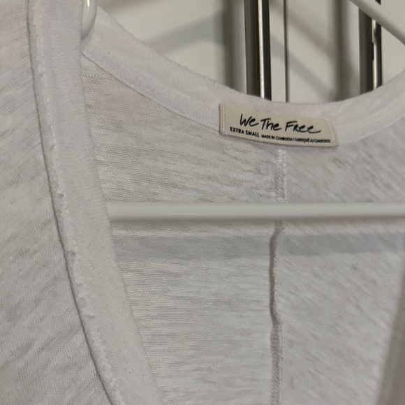 Free People Cream Layered Tank Top - Picture 2 of 6